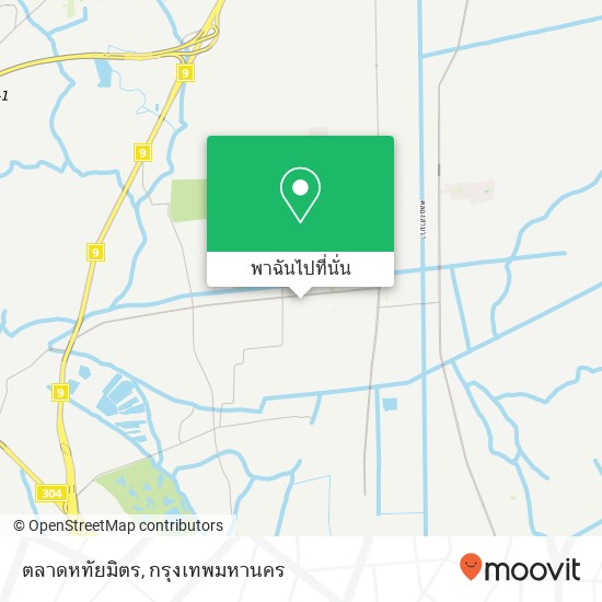 ตลาดหทัยมิตร แผนที่