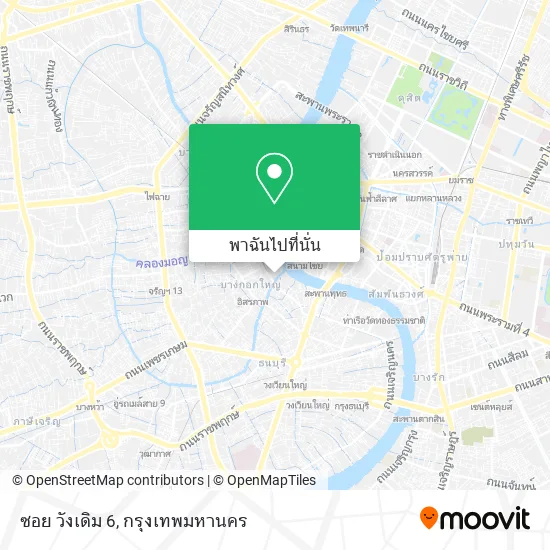 ซอย วังเดิม 6 แผนที่