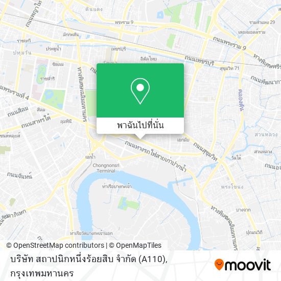บริษัท สถาปนิกหนึ่งร้อยสิบ จำกัด (A110) แผนที่