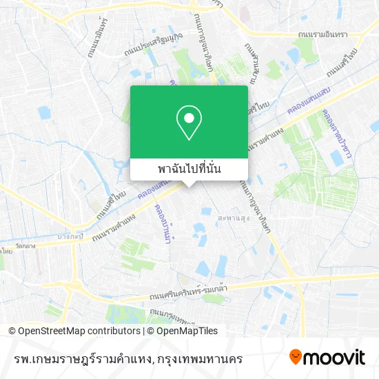 รพ.เกษมราษฎร์รามคำแหง แผนที่