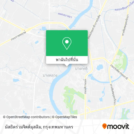 มัสยิดร่วมจิตต์มุสลิม แผนที่