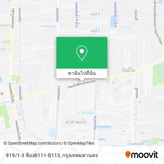 819/1-3 ห้องB111-B113 แผนที่