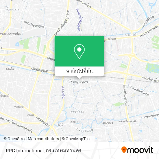 RPC International แผนที่