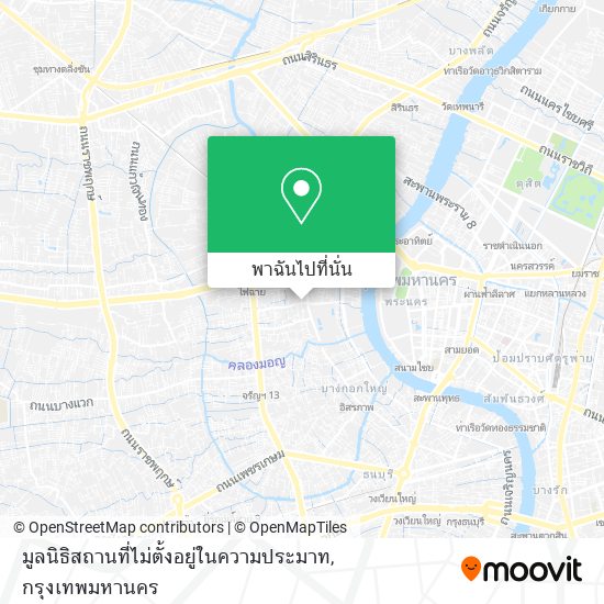 มูลนิธิสถานที่ไม่ตั้งอยู่ในความประมาท แผนที่