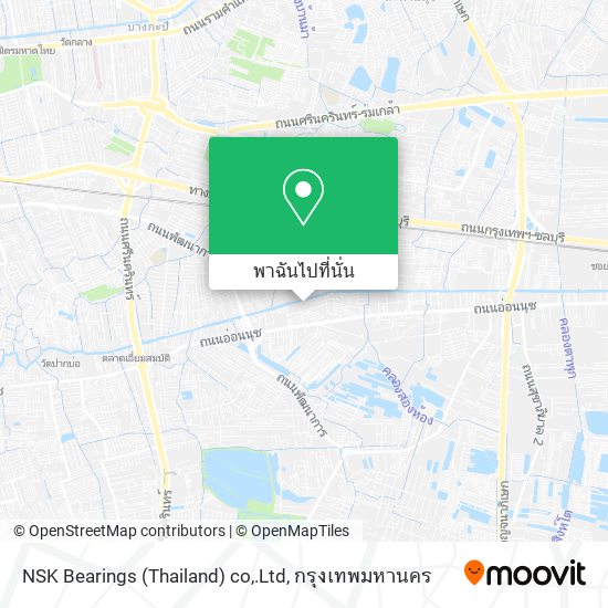 NSK Bearings (Thailand) co,.Ltd แผนที่