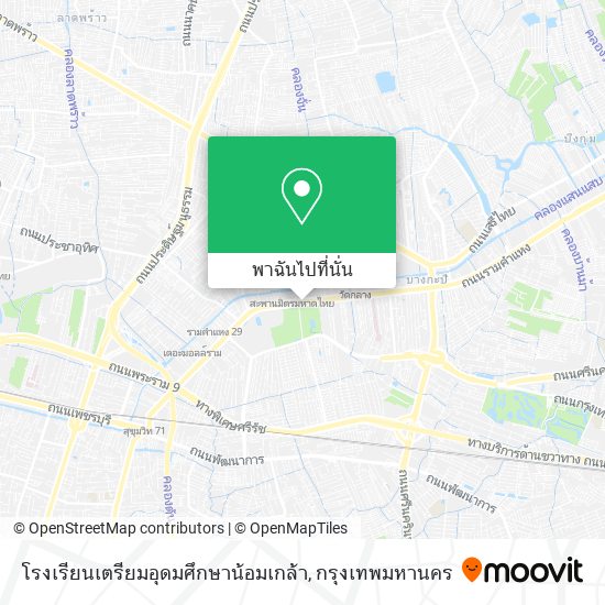 โรงเรียนเตรียมอุดมศึกษาน้อมเกล้า แผนที่