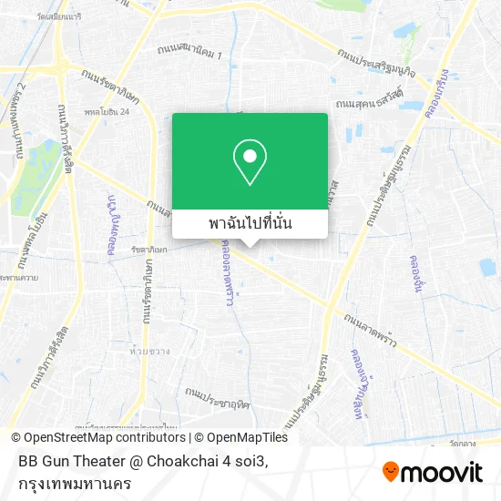 BB Gun Theater @ Choakchai 4 soi3 แผนที่