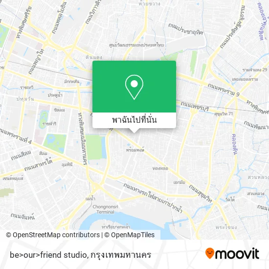be>our>friend studio แผนที่