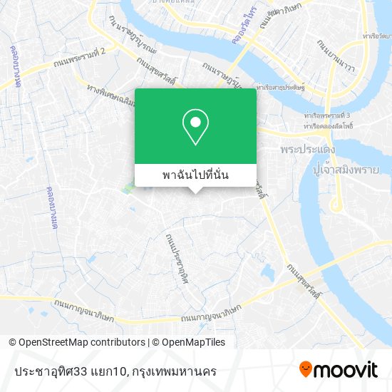 ประชาอุทิศ33 แยก10 แผนที่