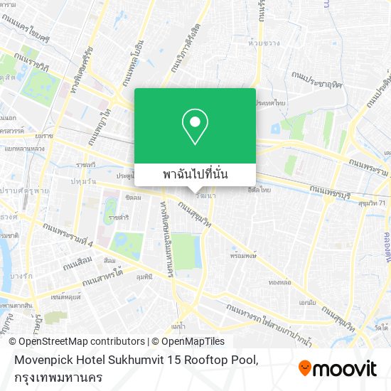 Movenpick Hotel Sukhumvit 15 Rooftop Pool แผนที่