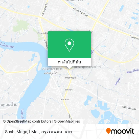 Sushi Mega, I Mall แผนที่