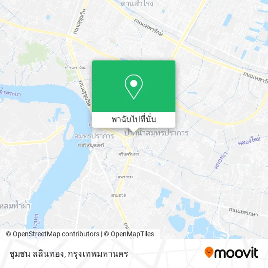ชุมชน ลลินทอง แผนที่