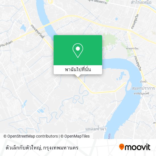 ตัวเล็กกับตัวใหญ่ แผนที่