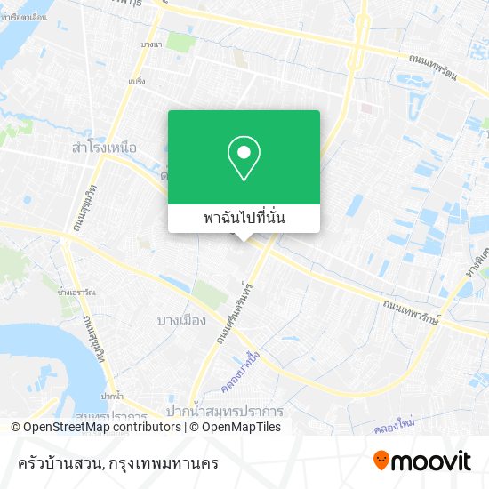 ครัวบ้านสวน แผนที่