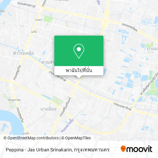 Peppina - Jas Urban Srinakarin แผนที่