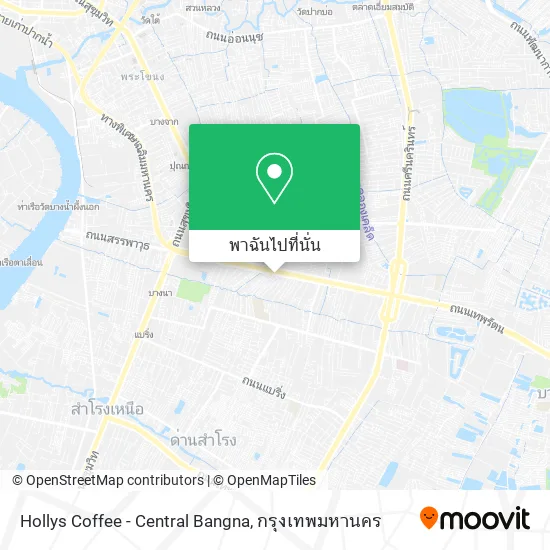 Hollys Coffee - Central Bangna แผนที่