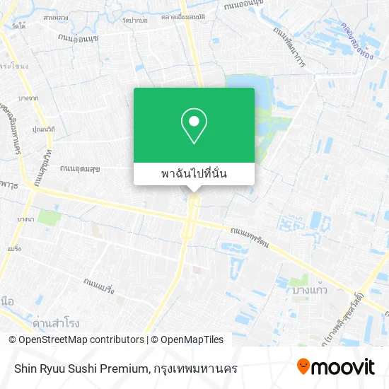 Shin Ryuu Sushi Premium แผนที่