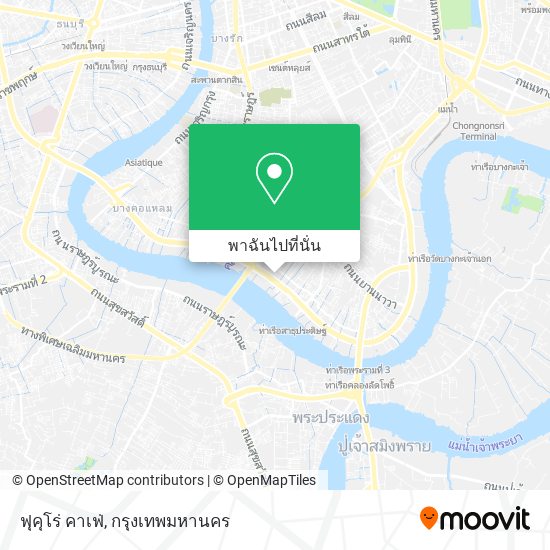 ฟุคุโร่ คาเฟ่ แผนที่