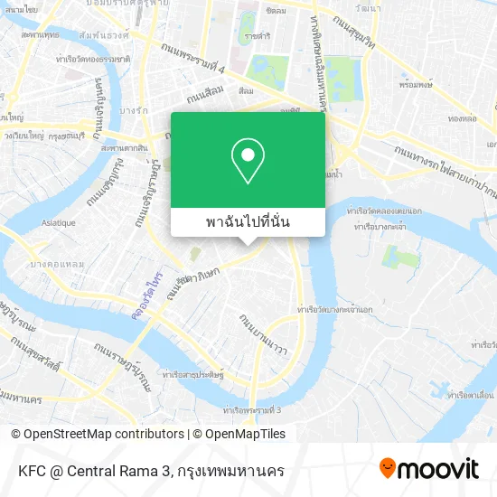 KFC @ Central Rama 3 แผนที่