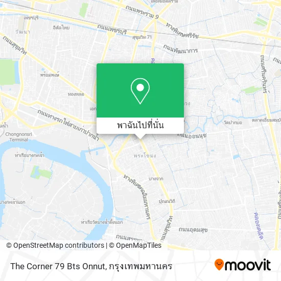 The Corner 79 Bts Onnut แผนที่