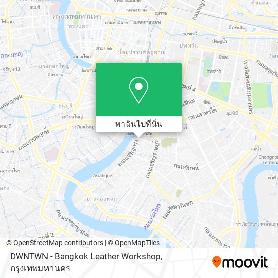 DWNTWN - Bangkok Leather Workshop แผนที่