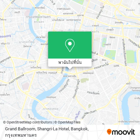 Grand Ballroom, Shangri-La Hotel, Bangkok แผนที่