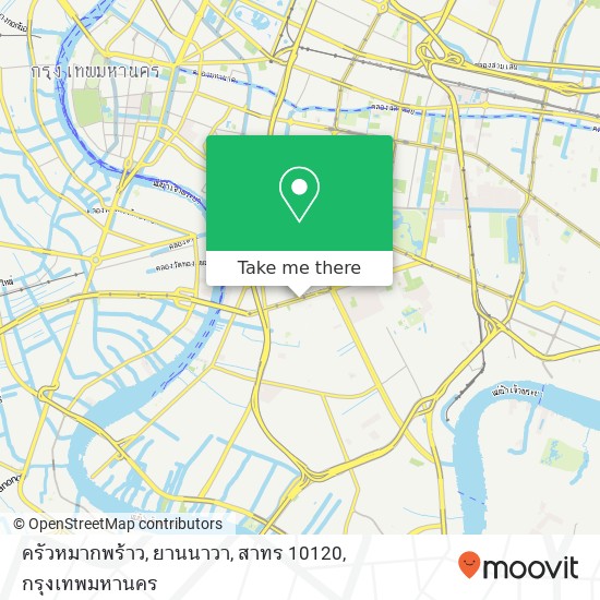 ครัวหมากพร้าว, ยานนาวา, สาทร 10120 แผนที่