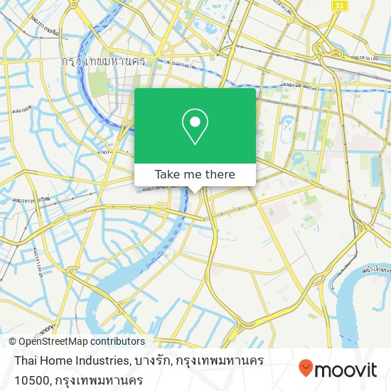 Thai Home Industries, บางรัก, กรุงเทพมหานคร 10500 แผนที่