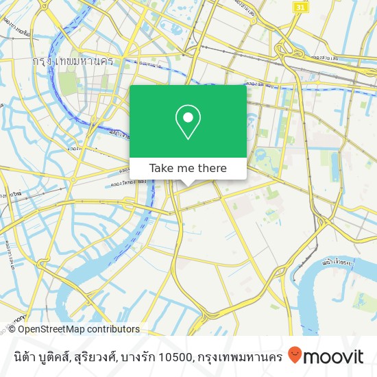 นิต้า บูติคส์, สุริยวงศ์, บางรัก 10500 แผนที่