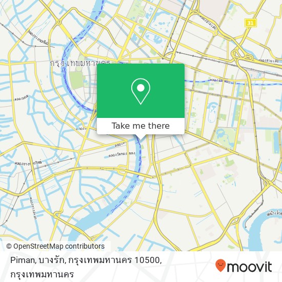 Piman, บางรัก, กรุงเทพมหานคร 10500 แผนที่