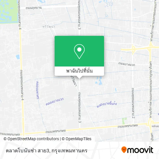 ตลาดโบนันซ่า สาย3 แผนที่