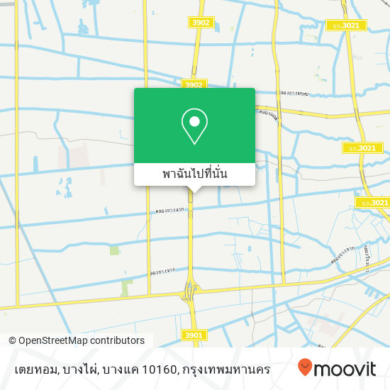 เตยหอม, บางไผ่, บางแค 10160 แผนที่