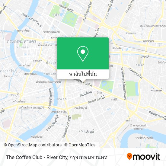 The Coffee Club - River City แผนที่