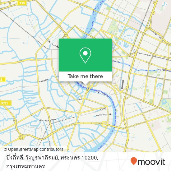 บึงกี่หลี, วังบูรพาภิรมย์, พระนคร 10200 แผนที่