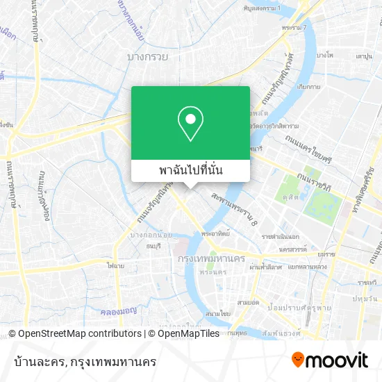 บ้านละคร แผนที่