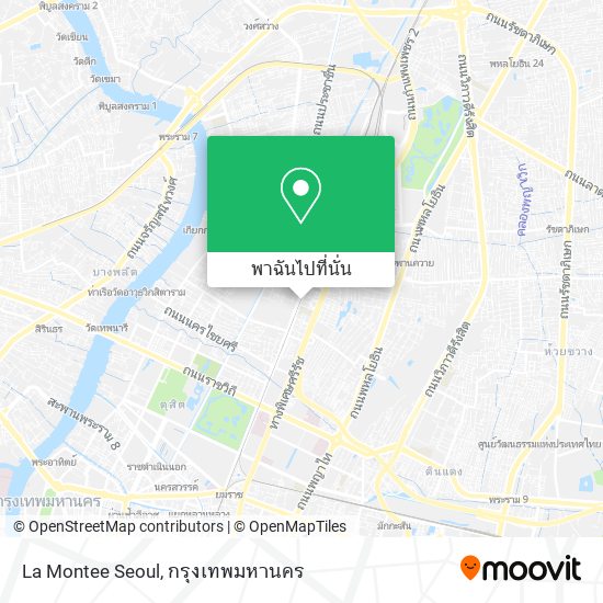 La Montee Seoul แผนที่