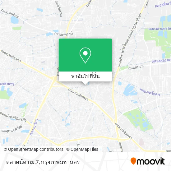 ตลาดนัด กม.7 แผนที่