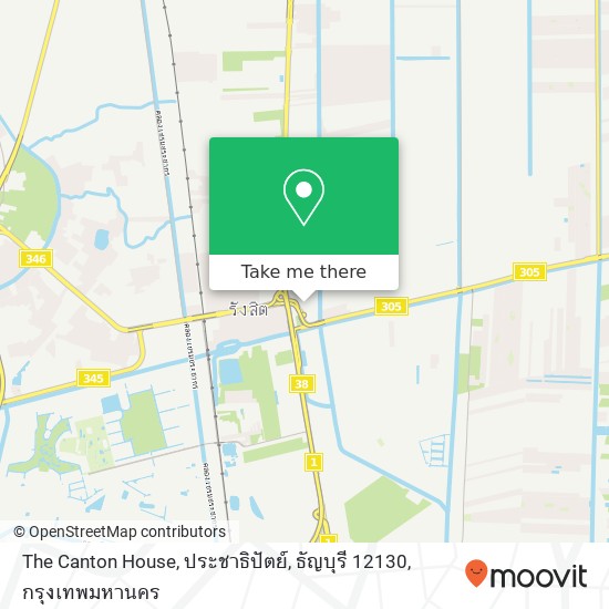 The Canton House, ประชาธิปัตย์, ธัญบุรี 12130 แผนที่