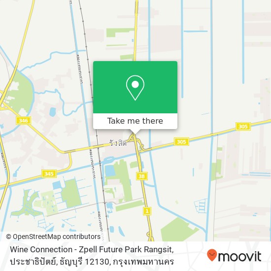 Wine Connection - Zpell Future Park Rangsit, ประชาธิปัตย์, ธัญบุรี 12130 แผนที่