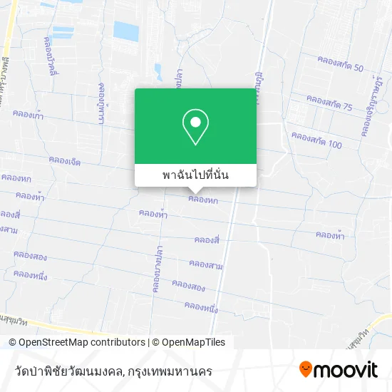 วัดป่าพิชัยวัฒนมงคล แผนที่