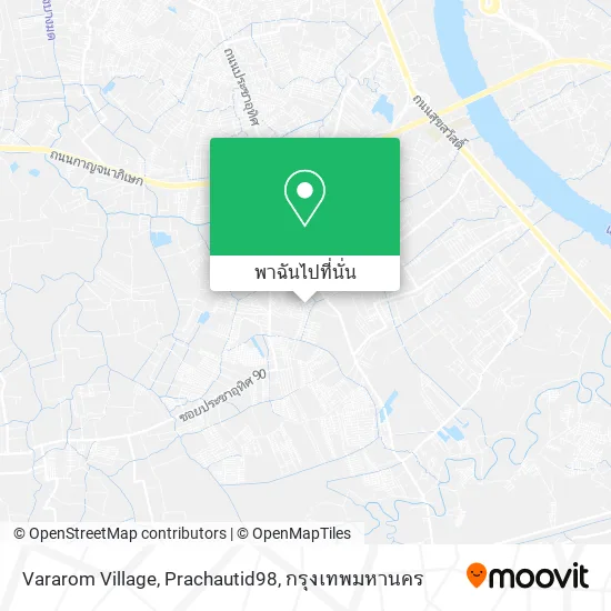 Vararom Village, Prachautid98 แผนที่