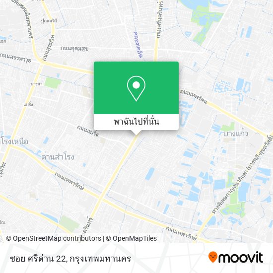 ซอย ศรีด่าน 22 แผนที่