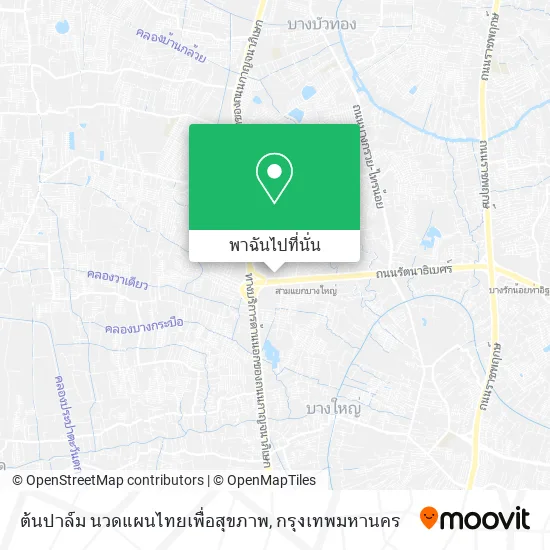 ต้นปาล์ม นวดแผนไทยเพื่อสุขภาพ แผนที่