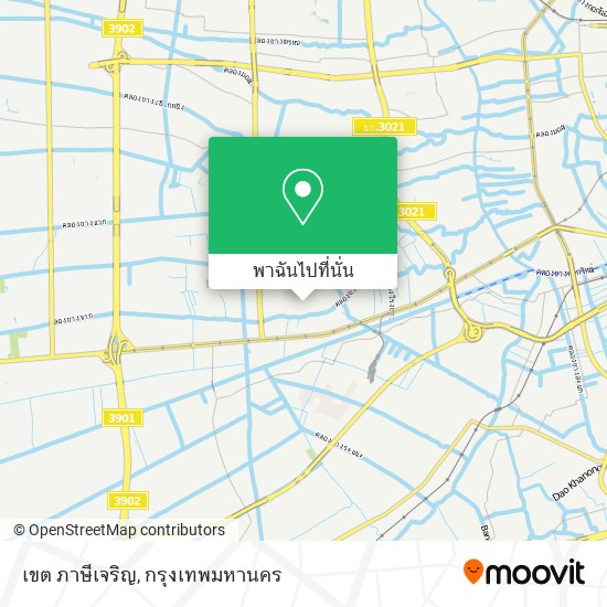 เขต ภาษีเจริญ แผนที่