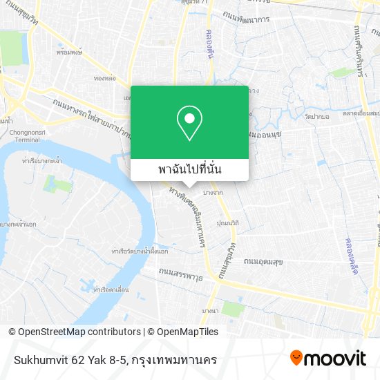 Sukhumvit 62 Yak 8-5 แผนที่