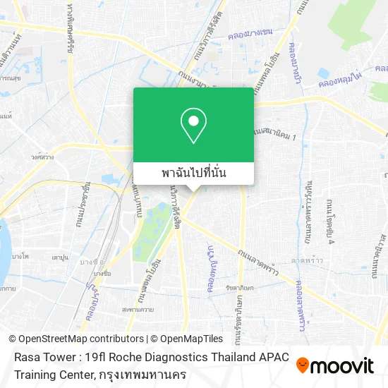 Rasa Tower : 19fl Roche Diagnostics Thailand APAC Training Center แผนที่