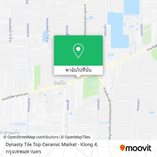 Dynasty Tile Top Ceramic Market - Klong 4 แผนที่