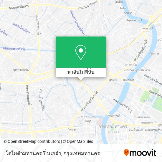 โตโยต้ามหานคร ปิ่นเกล้า แผนที่