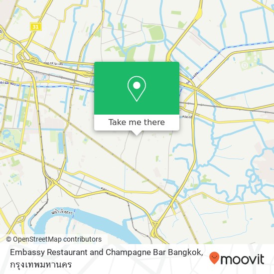 Embassy Restaurant and Champagne Bar Bangkok แผนที่