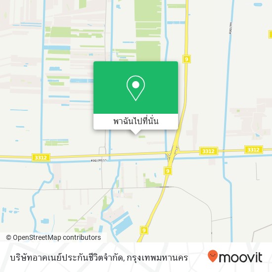 บริษัทอาคเนย์ประกันชีวิตจำกัด แผนที่